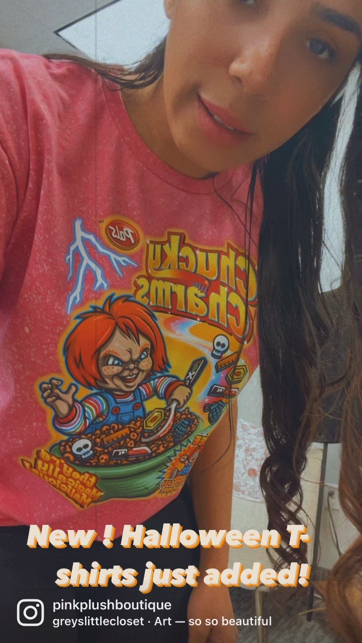 "Chucky Charms" Bleached  Tshirt