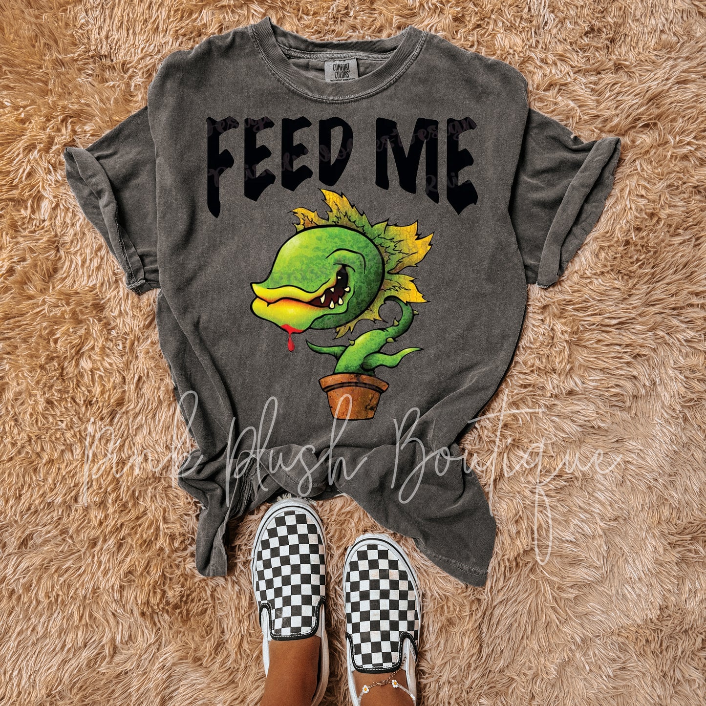 NEW! FEED ME! - Shop of Horrors - Tshirt Unisex Sizing