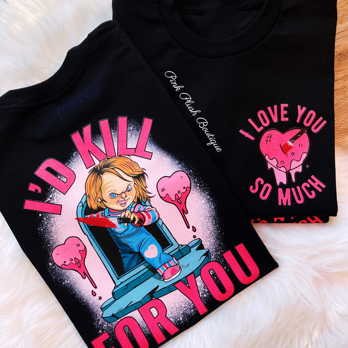 "I love you so much....." Tshirt Unisex Sizing - Oversized Fit