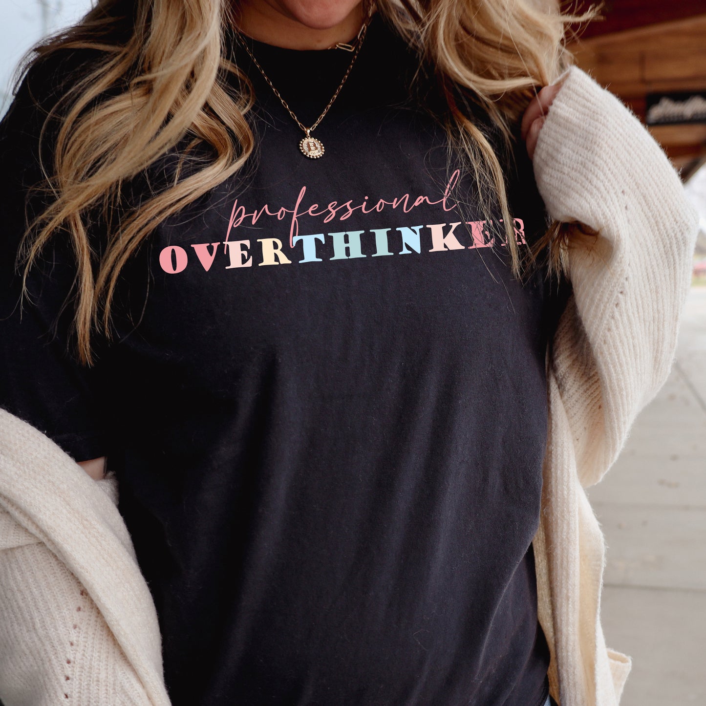 professional overthinker tshirt